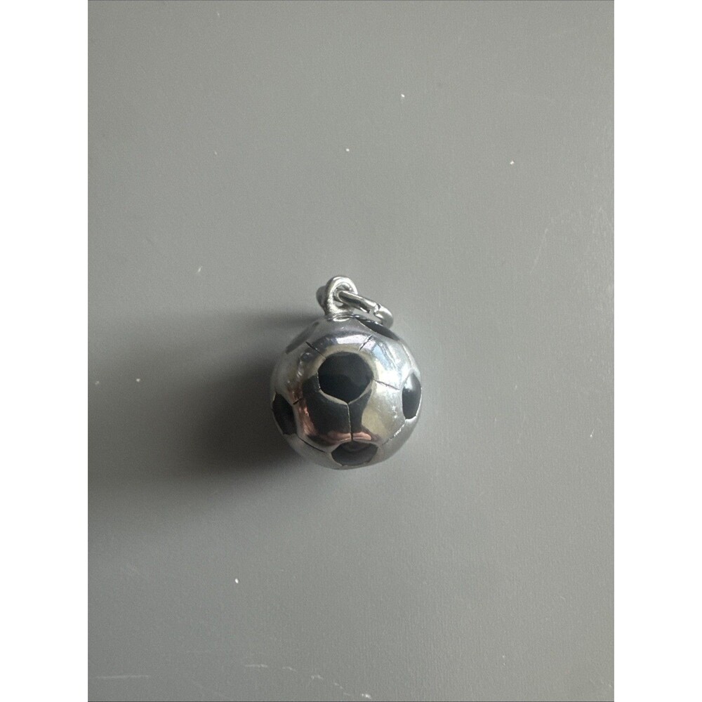 Stainless Steel Soccer Football Pendant Chain Gift Men’s World Cup